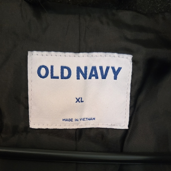 Old Navy Women's Charcoal Peacoat - Picture 2 of 4